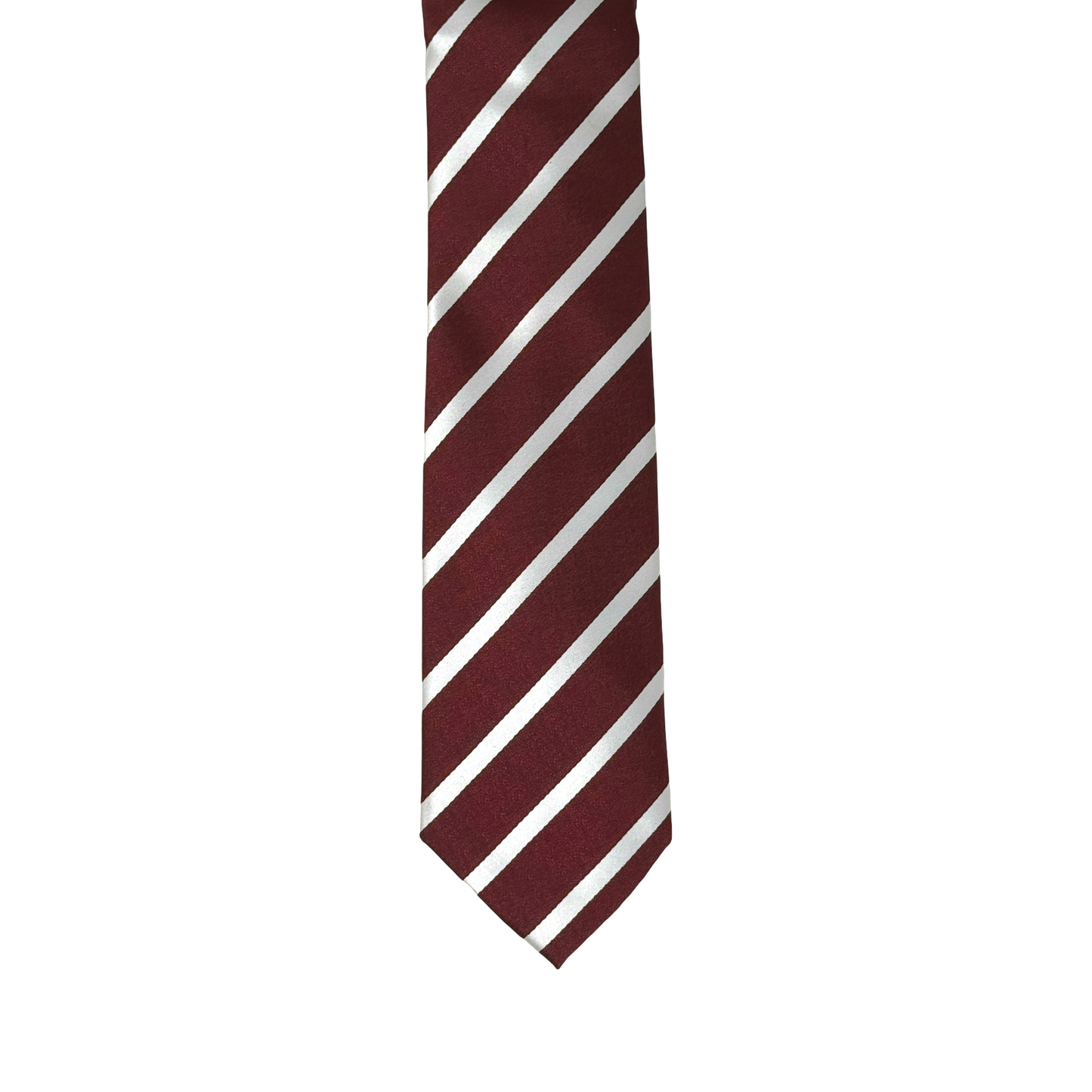 Red with Gray Stripes