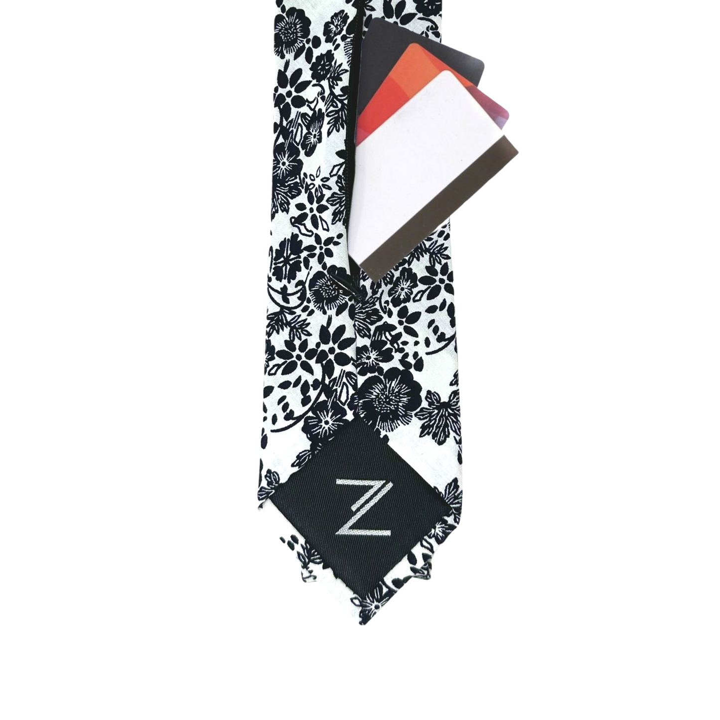 Black and White Floral